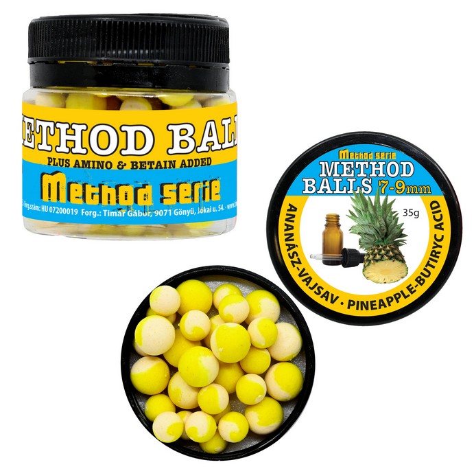 TIMAR POP-UP METHOD BOILE 7-9MM ANANAS 35G